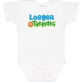 thumbnail image 3 of Inktastic Logger in Training Logging Boys or Girls Baby Bodysuit, 3 of 5