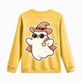 thumbnail image 5 of Tween Boys Halloween Shirt for 11t 12t Kids Halloween Cool Ghost Long T-Shirt Crewneck Graphic Top Toddler to Youth Boys Clothes Size 11-12 Years, 5 of 9