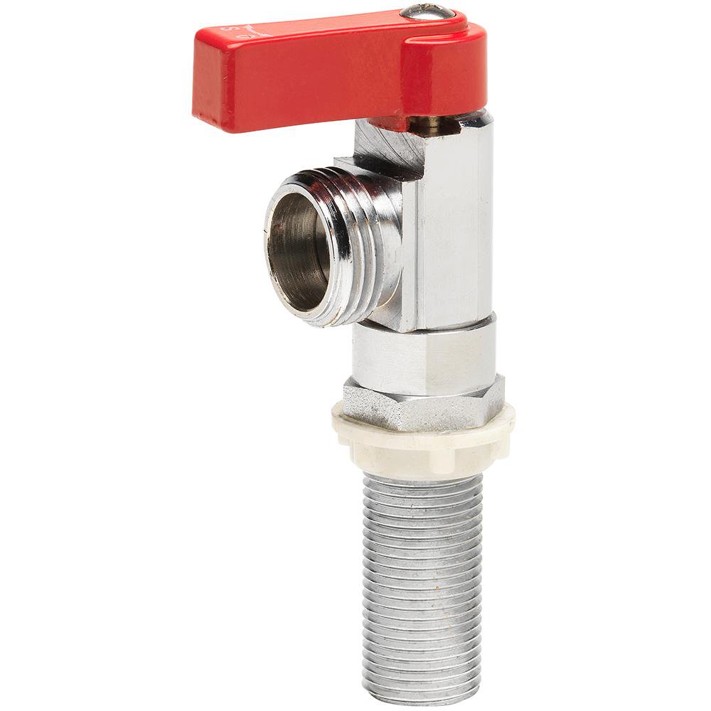 Everbilt 1/2 in. Brass MPT x MHT Washing Machine Hot Water Valve  10-260-H-EB - Walmart.com