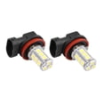 thumbnail image 1 of 2Pcs DC 12V 1,3W H11 LED Blanco 18-5050-SMD Bombilla de Luz de Marcha Diurna Antiniebla, 1 of 1