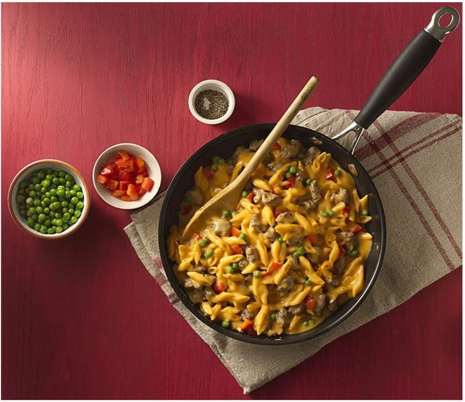 Hamburger Helper Pasta & Sauce Mix, Spaghetti, 6.6 oz Box, Quantity of 12