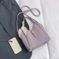 thumbnail image 4 of Bolso Hombro para Mujer Con Cinta Piel Sintética Color Sólido, 4 of 9
