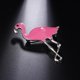 thumbnail image 5 of Broche de cristal Sunnimix ramo de novia de boda rosado, 5 of 7