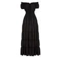 thumbnail image 1 of Vestido camisero Medieval Perfecl Negro XL, 1 of 8