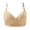 Beige, variant on Penkiiy Women Bras Front Buckle Thin Bra Non-slip Upper Support Big Chest Show Small Invisible Bra Wedding Party Special Glossy Underwear Beige Bras