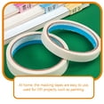 thumbnail image 3 of Tools 4 Rolls Painter Tape No Residue Masking Glue Bulk White Paper Student Use, 3 of 6