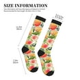 thumbnail image 5 of Bixox Fruits Peach1 Print Compression Socks,Compression Socks Women & Men Circulation for Medical,Running,Athletic, 5 of 7