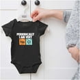 thumbnail image 5 of Funny Salty Chemistry Science Joke Romper Boys or Girls Infant Baby Brisco Brands NB, 5 of 6