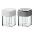 thumbnail image 3 of Masteelf 4 Pcs Portable Spice Bottles Pepper Seasoning Bottles Barbecue Condiment Bottles, 3 of 8