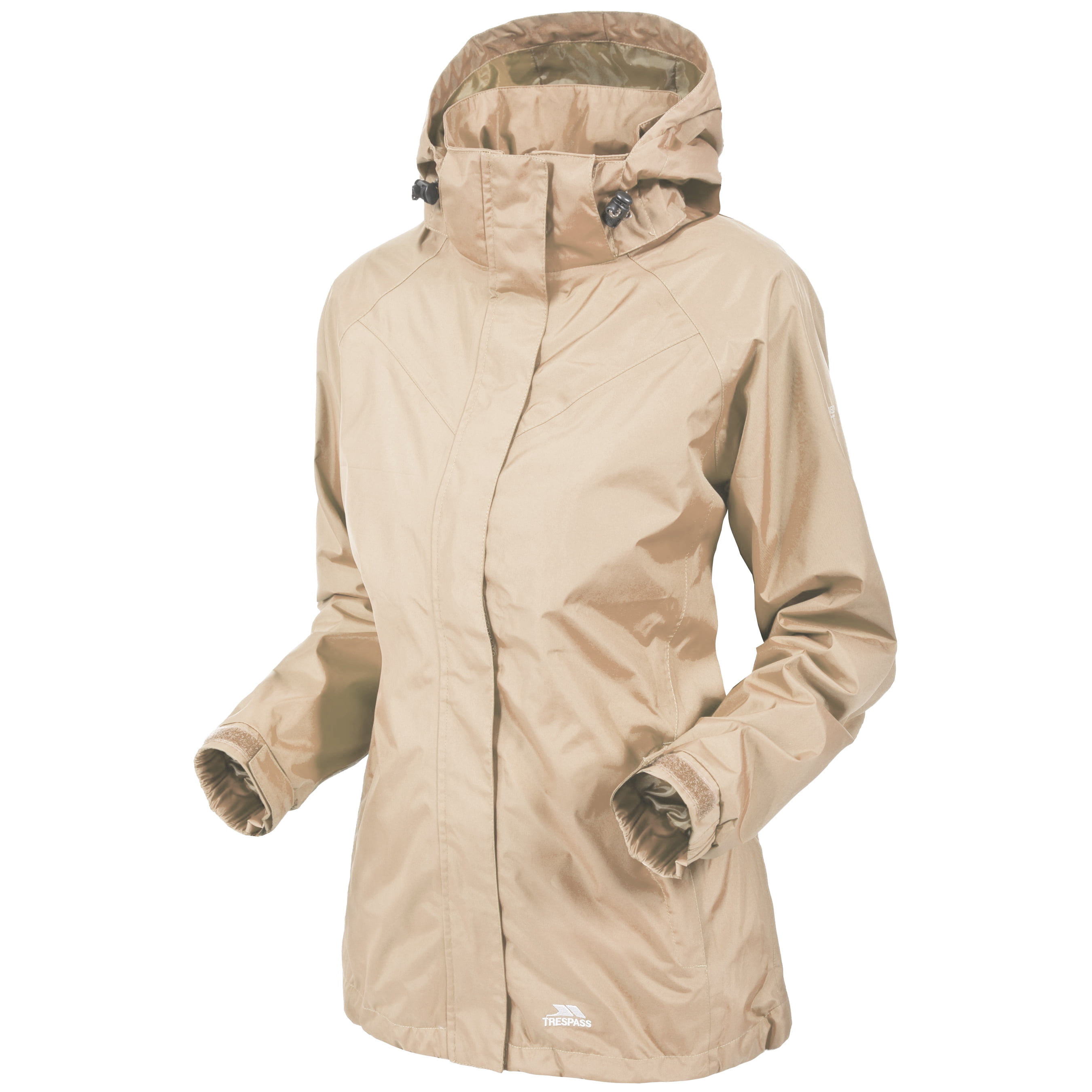Trespass Charge Womens Waterproof Lightweight Jacket Ladies Hooded Raincoat