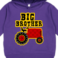 thumbnail image 3 of Inktastic Red Tractor Big Brother Toddler Hoodie, 3 of 4