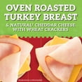 thumbnail image 2 of Hillshire Farm Sliced Refrigerated Snack Boxes, Protein, 2.76 oz, Turkey, Cheddar Cheese, Wheat Crackers, Snack pack, 2 of 12