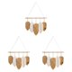 thumbnail image 5 of Bewildely Leaf Boho Tapestry Handmade Knitting Tassels Wall Decor Hanging Macrame  Room Type1 NO1, 5 of 6