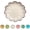 Cracks Deco, Cream White, variant on Ceramic Spoon Rest for Stove Top, Flower Cute Spoon Rest for Kitchen Counter, Cooking Spoon Holder for Kitchen Counter, Utensil Rest Spatula Rest Ladle Holder Tong Rest, 1 PC (Retro, Sea Blue)