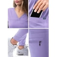 thumbnail image 5 of Adar Pro Movement Booster Scrub Set For Women - Sweetheart V-Neck Scrub Top & Yoga Jogger Scrub Pants, 5 of 7