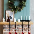 thumbnail image 4 of Garland Hanger Garland And Stocking Mantel Holders 2 In 1 Garland And Stocking Hanger Mantel Hanger For Garland Garland Hanger No Hardware Fireplace Stocki, 4 of 6