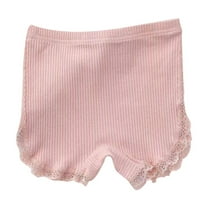 NaWent Girls Cartwheel Shorts Cotton Toddler Girl Bike Shorts Girls Shorts Breathable Comfy Under Dress Summer Shorts Pink 3 Years