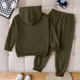 thumbnail image 5 of Gibobby Toddler Boy Clothes Fall Winter Outfits Back to School Outfit Long Sleeve Patchwork Sweatshirt Pants Set For 2T 3T 4T 5T 6T 7T Boys(5-6 Years,AG), 5 of 5