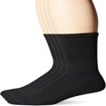 thumbnail image 2 of Solid Color Cotton Socks - Unisex Crew/Short Style, Diabetic & Circulatory Support, No-Show Fit, Odor Resistant, 2 of 6