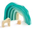 thumbnail image 2 of Juguete sensorial Stacking Blocks Hape con forma de oso polar ártico para más de 24 meses, 2 of 7