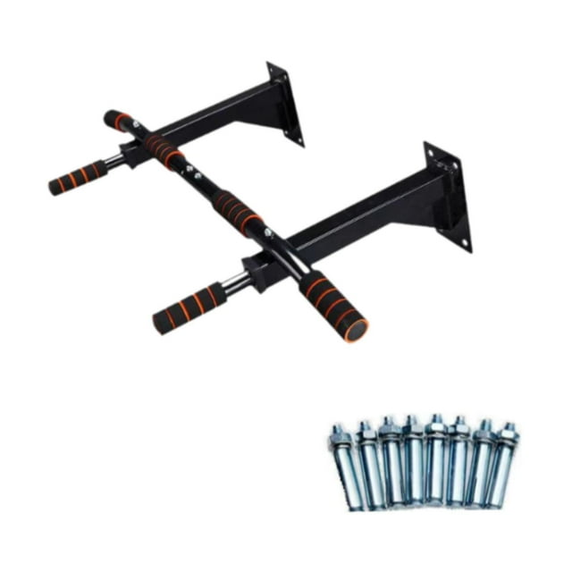 Pull Up Bar Fitness Equipment Entrenamiento de la parte superior del cuerpo de servicio pesado Barra de barbilla resistente con empuñaduras de espuma