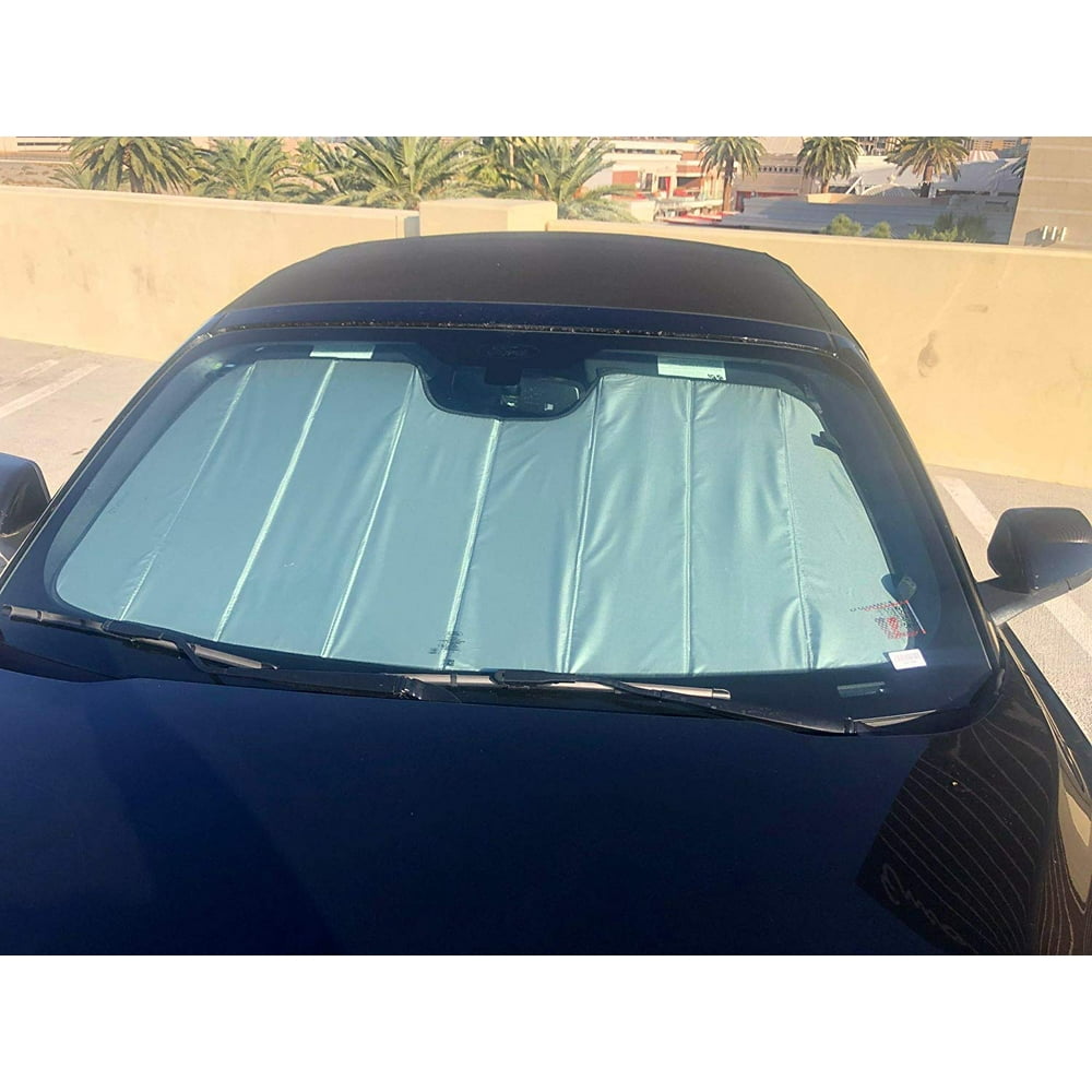 Windshield Sun Shade UV Reflector Custom Cover Foldable