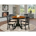 thumbnail image 5 of ANTI5-BLK-C 5 Pc Kitchen Table set-small Kitchen Table and 4 Kitchen Dining Chairs, 5 of 5