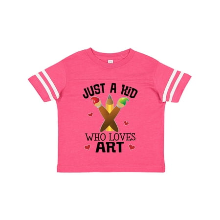 

Inktastic Artist Kid Who Loves Art Gift Toddler Boy or Toddler Girl T-Shirt