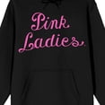thumbnail image 7 of Grease Pink Ladies Long Sleeve Adult Black Hooded Sweatshirt-XXL, 7 of 7