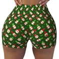 thumbnail image 2 of Sikiie Gnomes In Caps Workout Shorts Women Scrunch Butt Gym Shorts Seamless High Waist Tummy Control Yoga Biker Athletic Shorts-XX-Large, 2 of 8
