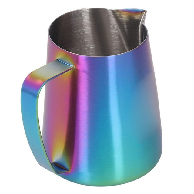 Jarra de Espuma Boquilla de águila de 420 Ml para Evitar Derrames Taza de Espuma de Acero Inoxidable 304 con Asa Adecuada para café con Leche ANGGREK Otros