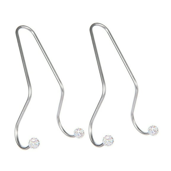 Pavo 2 pcs Car Headrest Hook Bling Car Seat Hook Vehicle Seat Headrest Hook Automotive Headrest Hooks