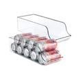 thumbnail image 4 of Matsuzay Estante portabotellas para nevera, cajas de almacenamiento tipo cajón apilables de 2 niveles, organizador Universal Flexible, armarios Organizadores de utensilios de cocina, 4 of 6