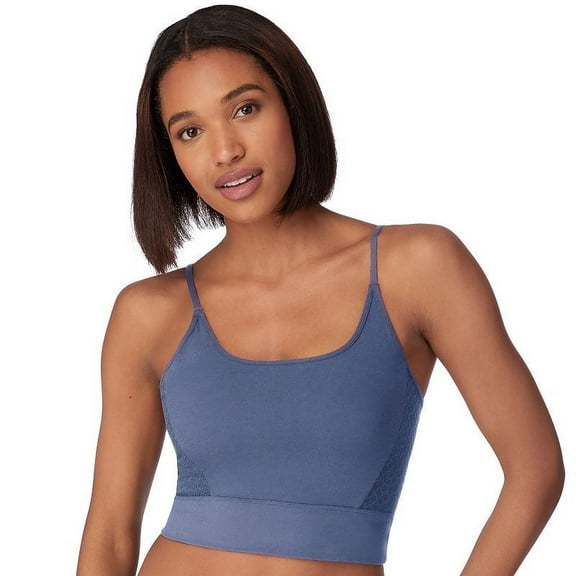Maidenform Pure Comfort Cropped Cami Wireless Pullover Bra Women's Size Large