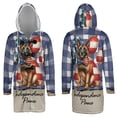 thumbnail image 3 of Patriotic Belgian Malinois 4th of July Independence Paws All Over Print 3D Hooded Duffle Toggle Coat Sheepdog Dog Lover Gifts - 02010, 3 of 6