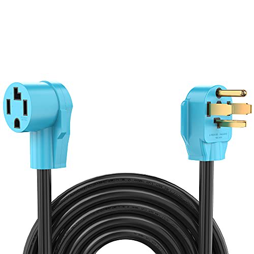 Circlecord 4 Prong 25 Feet Dryer Ev Extension Cord 30 Amp Nema 14 30p To 14 30r Use For Dryer Power Extension And Level 2 Ev Charging 125v 250v Stw 10 Gauge Walmart Com
