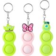 thumbnail image 1 of ICHUDAN 3 Pack Simple Dimple Dimples Fidget Simples Bulk SimpleDimple Mini Fidgets Bubble Game Games Silicone Flipping for Kids Child Girls Boys Teen Character Cartoon Fun Cute (Cat+Winnie+Stitch), 1 of 6