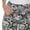 Black, variant on White Mark Women's Floral Paisley Palazzo Pants