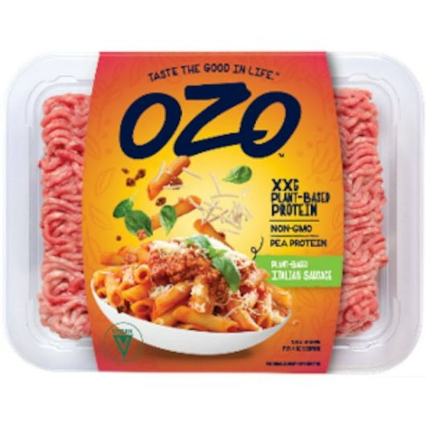 Ozo Plant Based Ground Turkey, 12 Ounce 6 per case