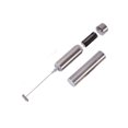 thumbnail image 3 of unbranded Electric Milk Frother Stainless Steel Plated Silver Lightweight Ergonomic Handle, 3 of 8