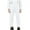 B-908White389, variant on MEZZALL Boys Dress Pants For School Formal Occasions Comfortable Flat Front Trousers With Adjustable Waistband Durable Twill Fabric Classic Fit Solid Color Birthday Teen Dailywear