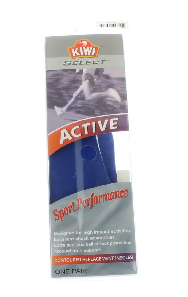 Sneaker Inserts Neutral Arch Support Sports Shoe Insole Inserts Kiwi Size 6-8