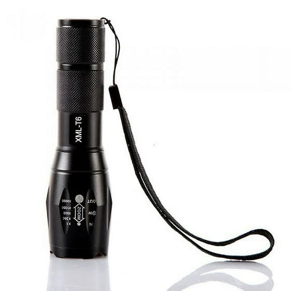 Ultra Powerful LED Torch, 2000 Lumens Flashlight, IP65 Waterproof Tactical Torch, Zoomable, 5 Light Modes, Shockproof Anti-Slip for Camping Hiking Eme