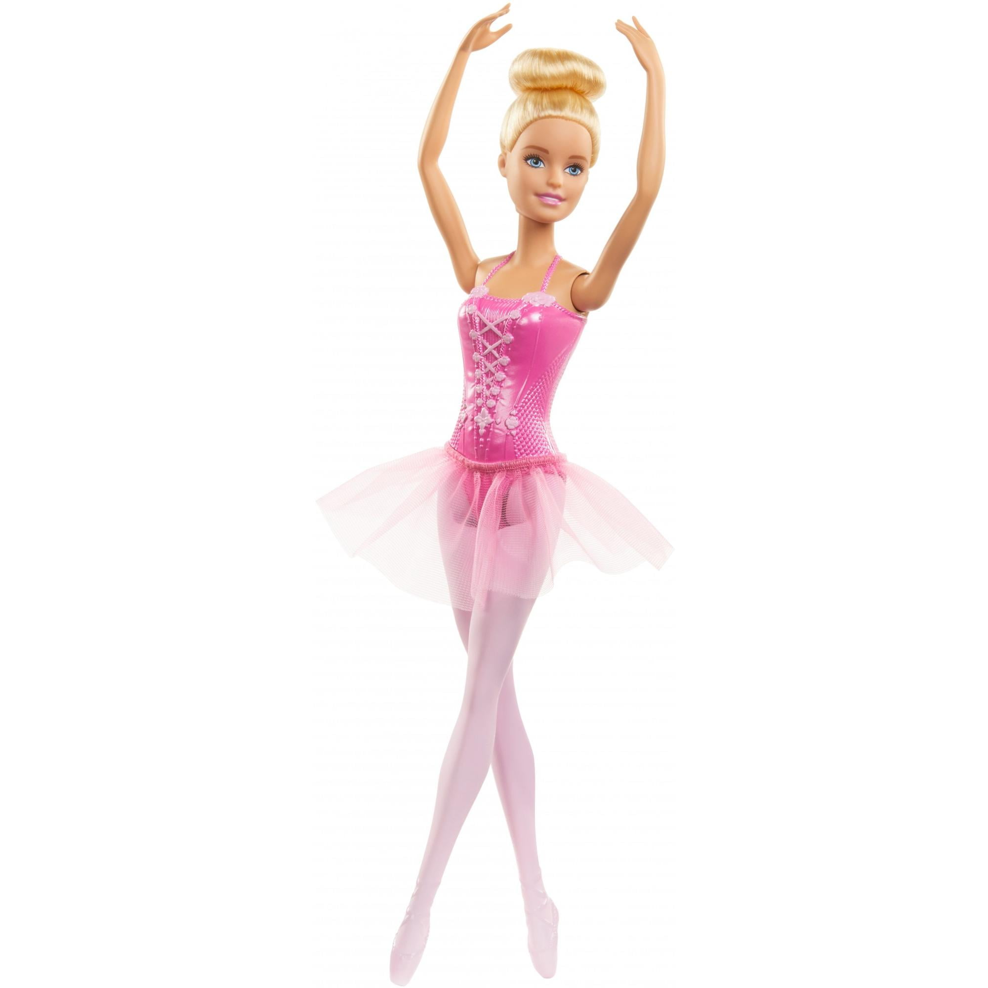 Barbie Career Ballerina Doll with Tutu and Sculpted Toe Shoes, Blonde ...