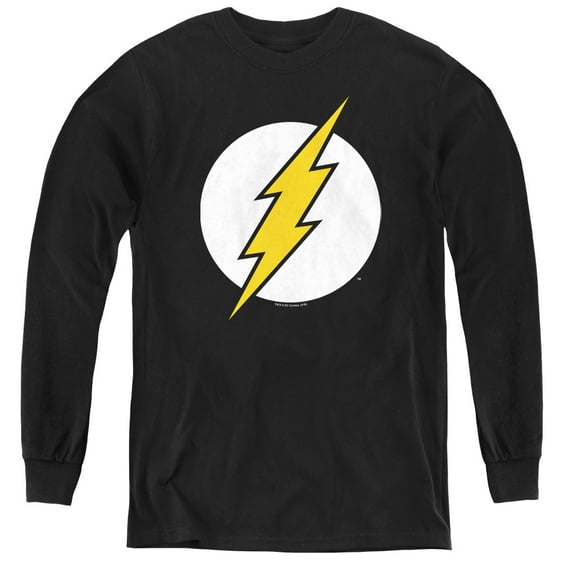 Dc Flash - Fl Classic - Youth Long Sleeve Shirt - Small