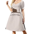 thumbnail image 1 of Ceci n'est pas un chapeau petit prince magritte Vestido de manga corta vestidos de noche Mujer Vestido de verano para mujer, 1 of 7