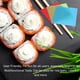 thumbnail image 4 of Rodillo de sushi estera enrollable de sushi ABS reutilizable para cocina ANGGREK Otros, 4 of 8