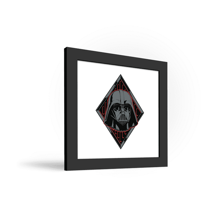 Gallery Pops Star Wars - Dark Side Darth Vader Badge Wall