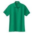 thumbnail image 5 of Yellow Rooster Women's Silk Touch Classic Female Polo Shirt Kelly Green XS, 5 of 6