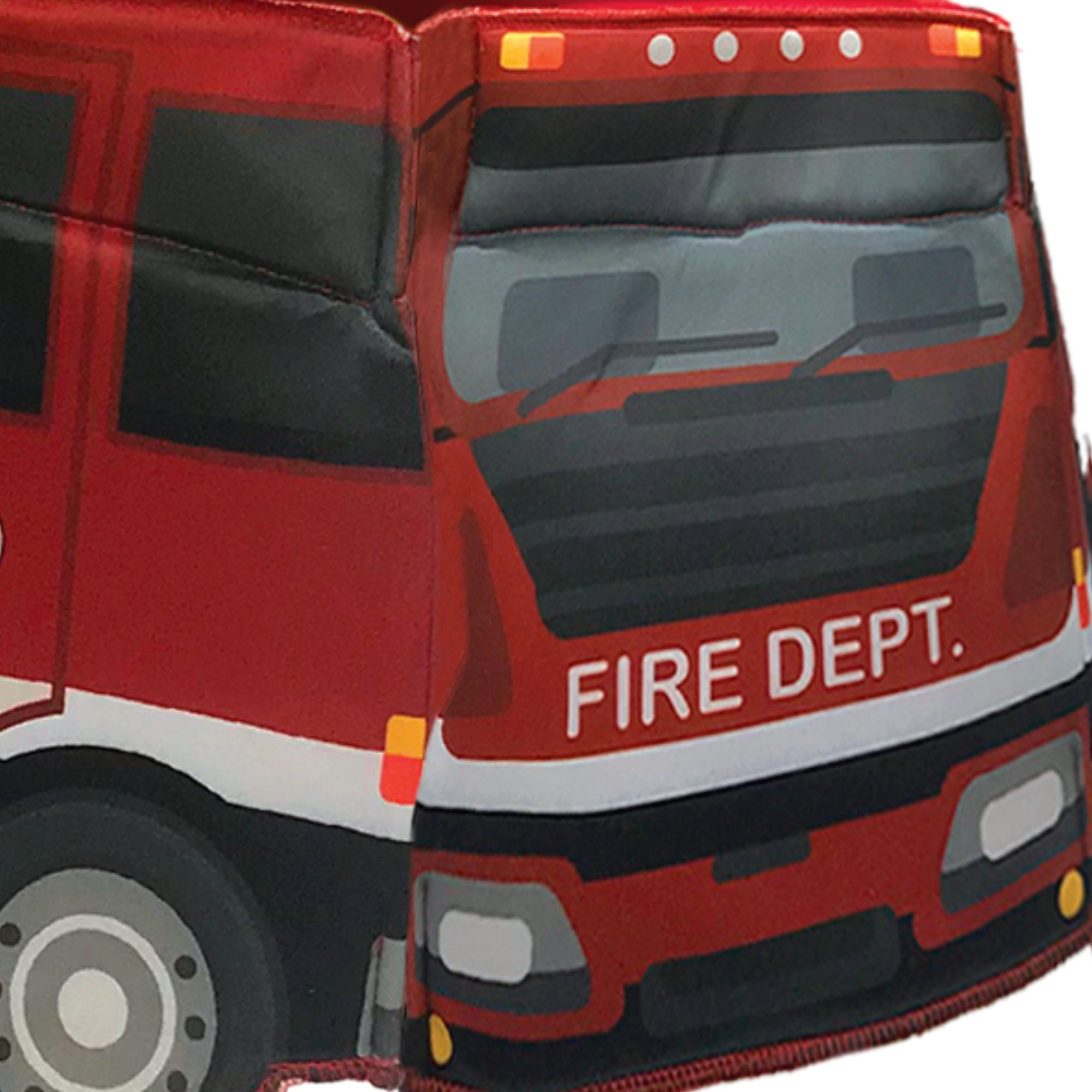 Costume de promenade en camion de pompiers, Costumes d'Halloween pour enfants, Taille pour tout-petits 3-4T.